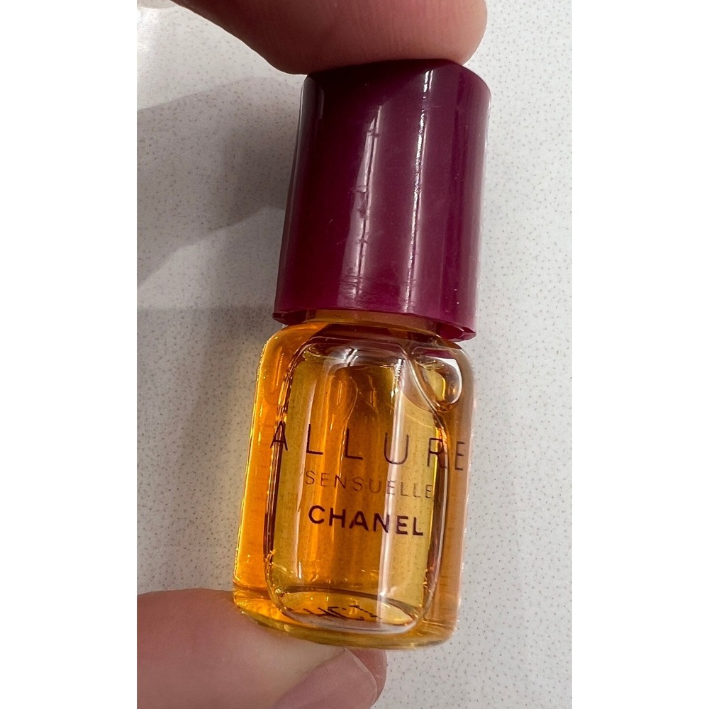 Chanel Allure Sensuelle Miniature Perfume Splash Bottle 2ml Travel Size Mini